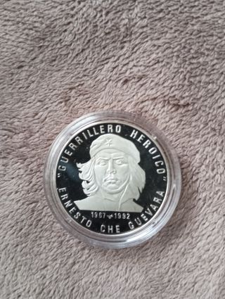 Moneda Plata Guerrillero Heroico Che Guevara