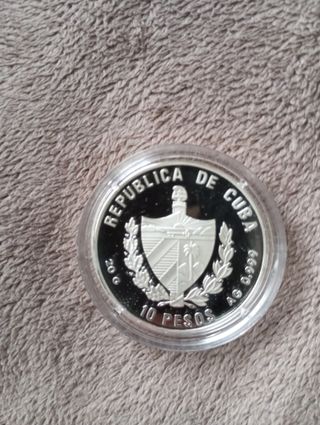 Moneda Plata Guerrillero Heroico Che Guevara