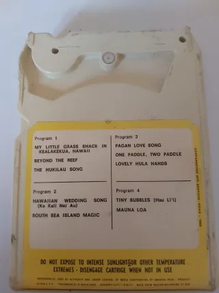 CASSETTA STEREO 8 The Magic of Hawaii