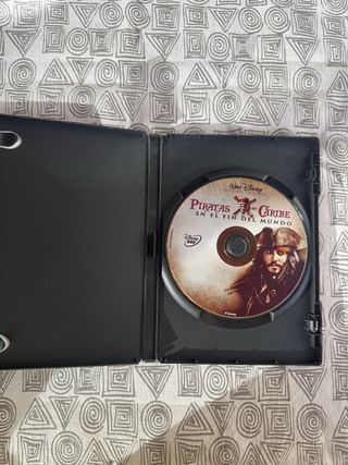 DVD Piratas del Caribe 3: El Fin del Mundo