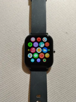 Reloj Inteligente Deportivo Negro