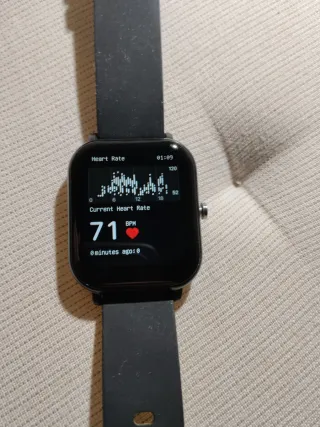 Reloj Inteligente Deportivo Negro