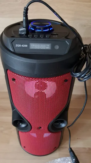 Altavoz Bluetooth Grande con Micrófono y mando