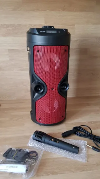 Altavoz Bluetooth Grande con Micrófono y mando