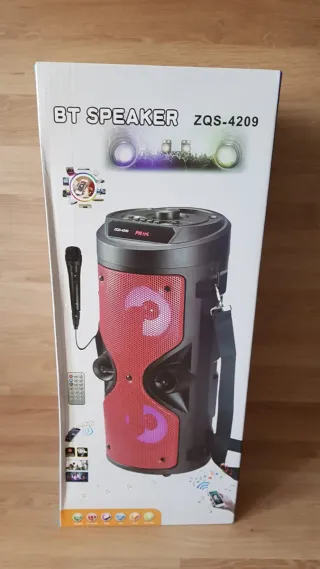 Altavoz Bluetooth Grande con Micrófono y mando