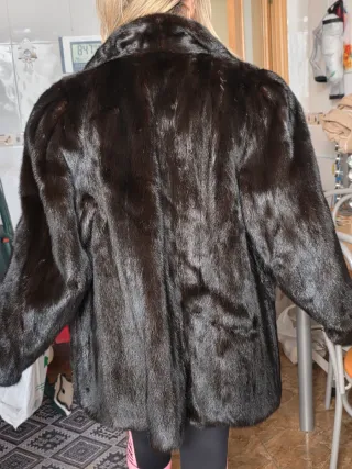 Chaqueta de pelo fina