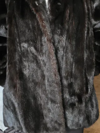 Chaqueta de pelo fina