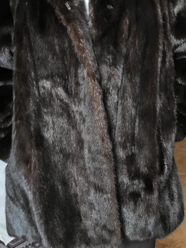 Chaqueta de pelo fina