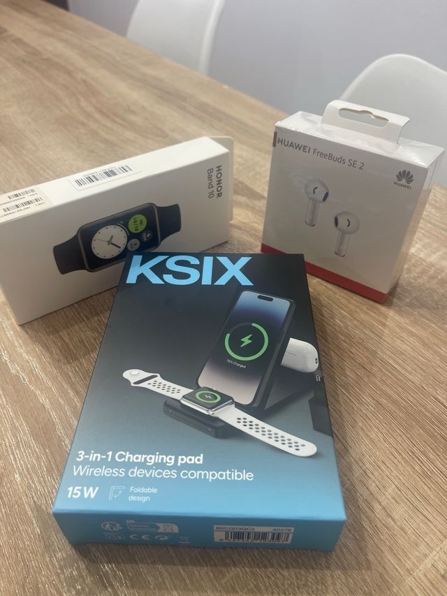 Pacchetto Honor, Huawei, Ksix: Smartwatch, Auricolari