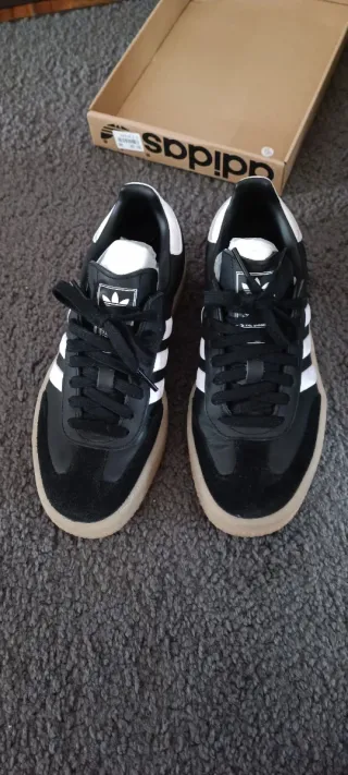 Adidas Samba Scarpe donna Nero Bianco Gomma