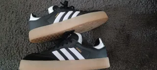 Adidas Samba Scarpe donna Nero Bianco Gomma
