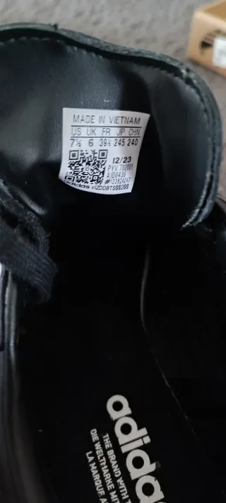 Adidas Samba Scarpe donna Nero Bianco Gomma