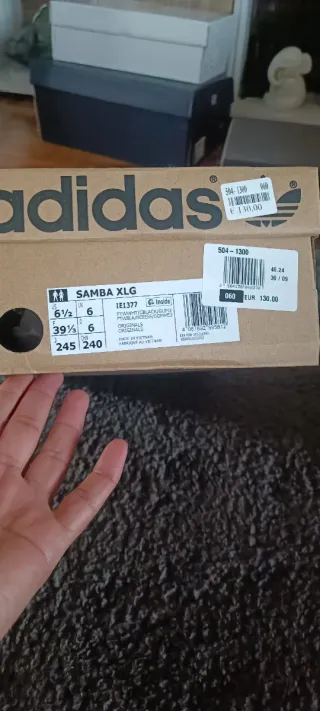 Adidas Samba Scarpe donna Nero Bianco Gomma