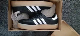 Adidas Samba Scarpe donna Nero Bianco Gomma