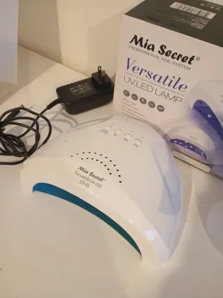 2 Lámparas UV LED Mia Secret Blancas