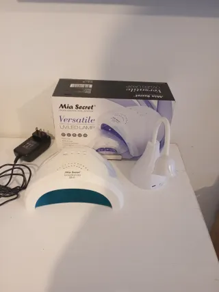 2 Lámparas UV LED Mia Secret Blancas