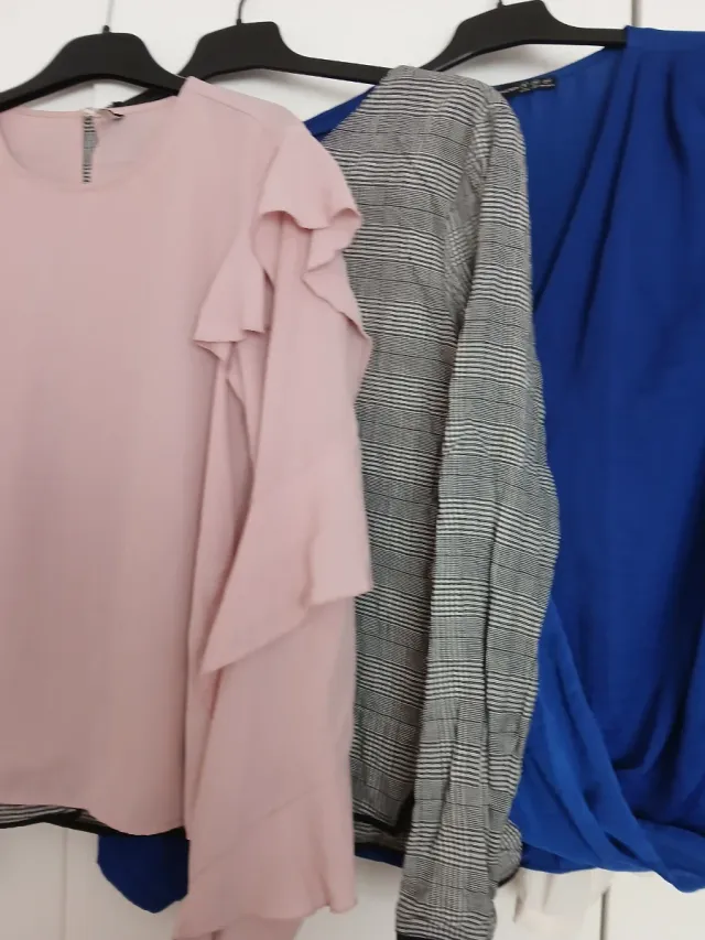 Lote 10 blusas talla S