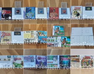 Caja Legend Zelda A Link to the Past Four Swords