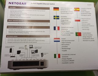 Switch Gigabit Ethernet NETGEAR GS605 5 Porte