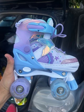 Patines ajustables para niña talla 28-31