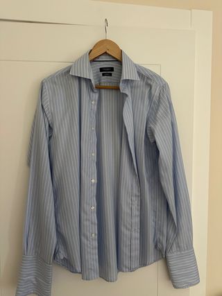 Camisa Pedro del Hierro rayas azules