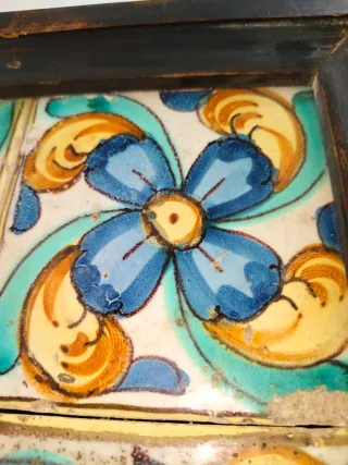 4 Azulejos Antiguos Valencianos