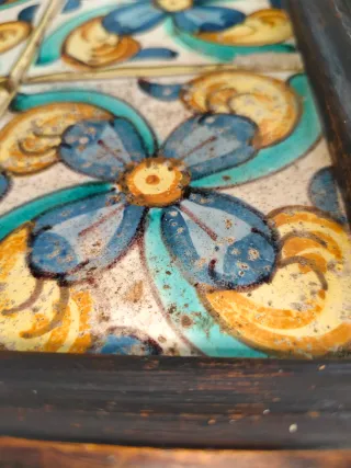 4 Azulejos Antiguos Valencianos