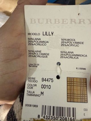 Gorro Burberry Clásico