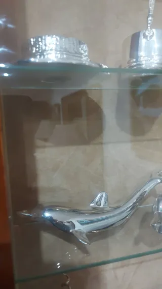 Vitrina expositora madera y cristal