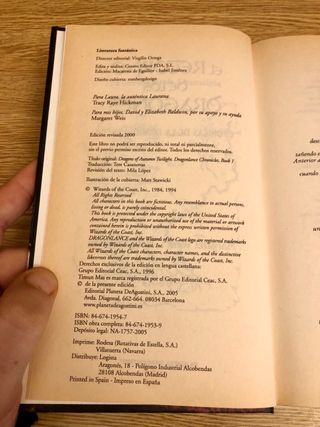 El Retorno de los Dragones /Crónicas Dragonlance I