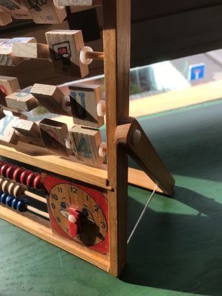 Juego educativo infantil: Abaco y Reloj