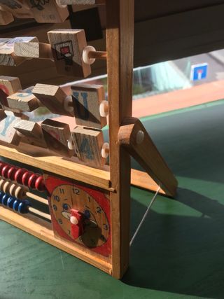 Juego educativo infantil: Abaco y Reloj