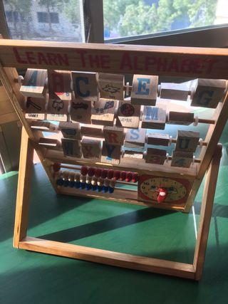 Juego educativo infantil: Abaco y Reloj