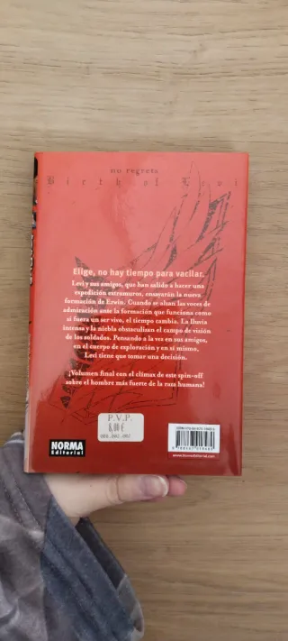 Manga Ataque a los Titanes: NO REGRETS 1 y 2