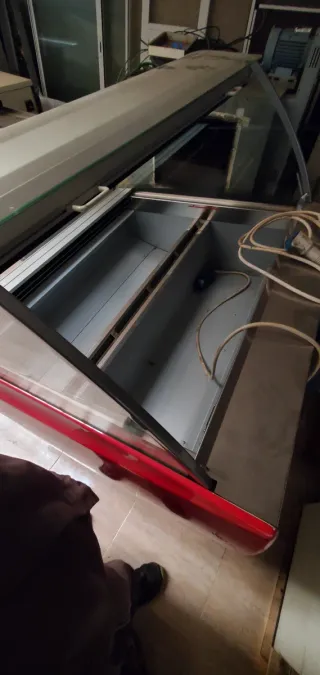 Vitrina de congelacion para helados