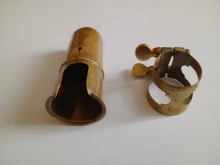 Legatura e cup Yanagisawa sax soprano vintage