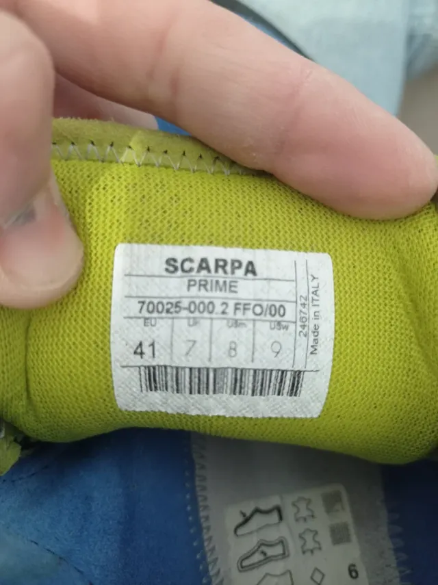 Scarpa Prime Pies de Gato para homem. Tamanho 41