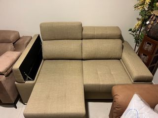 Sofá 3 plazas con carro deslizante