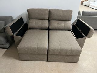 Sofá 3 plazas con carro deslizante Alta calidad