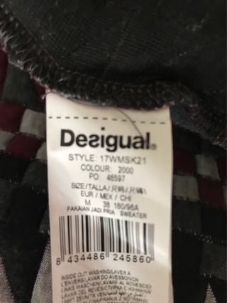 Sudadera Desigual con cremallera