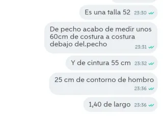 Vestido Flamenca con Volantes.  Talla 48 a 52.