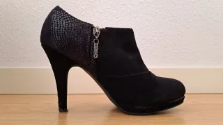 Botines CHK10 Negros Talla 38