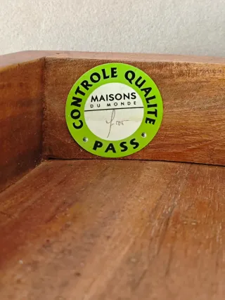 2 Comodini in legno massello