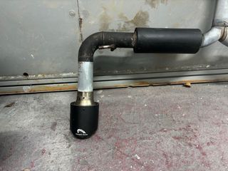 Tramo final escape Golf GTI MK6 90mm