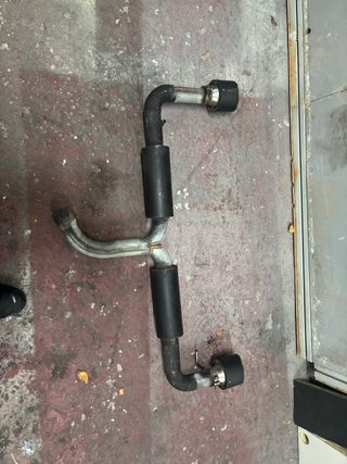 Tramo final escape Golf GTI MK6 90mm