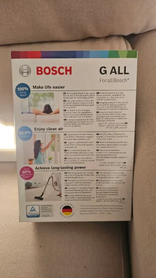 Bolsas Aspiradora Bosch G ALL (4 uds)