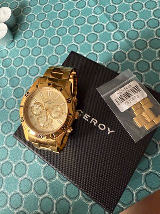 Reloj Viceroy Dorado Cronógrafo