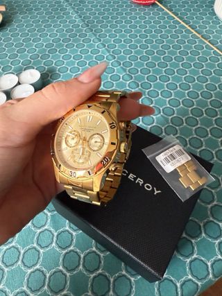Reloj Viceroy Dorado Cronógrafo