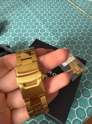 Reloj Viceroy Dorado Cronógrafo