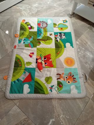 Gimnasio Bebé Fisher-Price + Manta sensorial